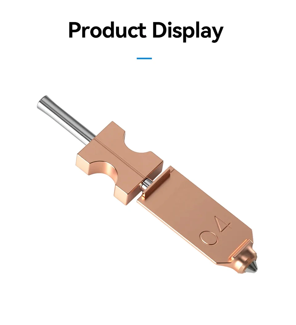 Für AD5X Hotend-Kit AD5X Düse Schnellwechsel-Düse Extruder Schnellverschluss-Düse für Flashforge Adventurer 5X Zubehör – Detail 8