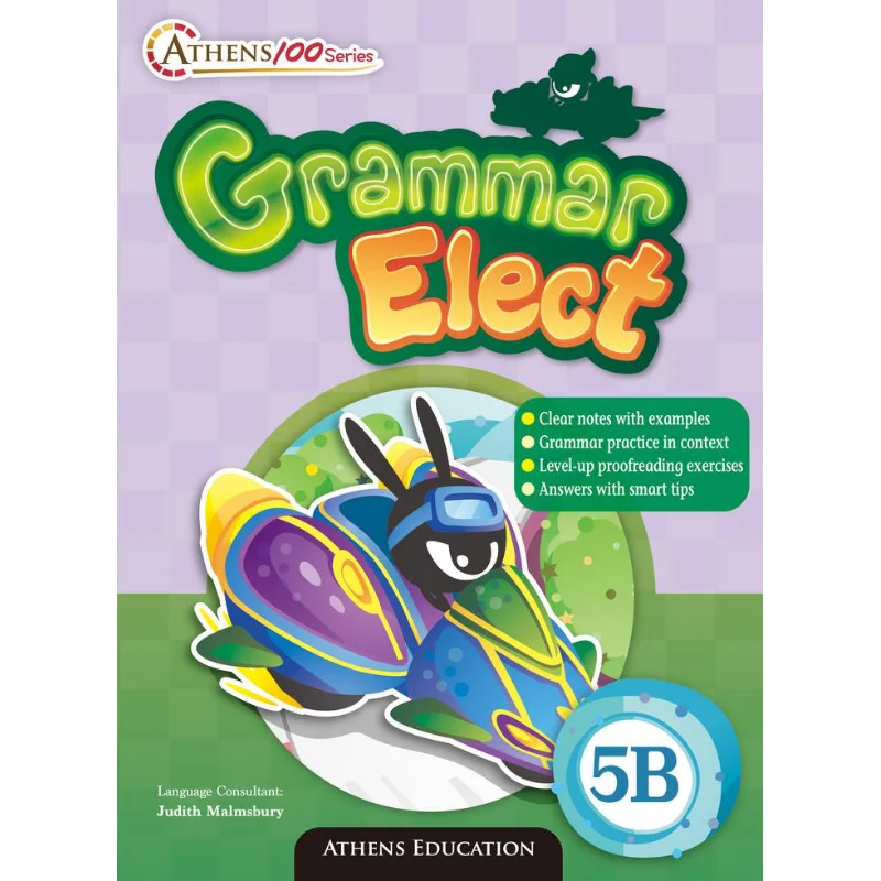 

Афины 100 серии Grammar Elect 5B 2017, отдел Эдитора Эдитора, учебная книга Гонконга Co LTD 9789888294879 Книга