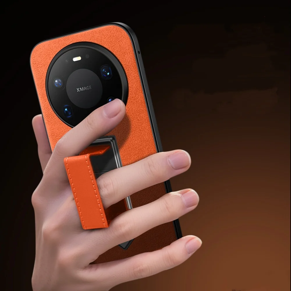 

Тонкий чехол из искусственной кожи для Huawei Mate80 Pro Max Mate80, чехол с магнитным браслетом