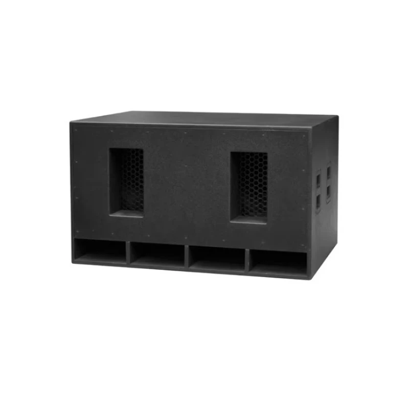 مضخم صوت سلبي مزدوج 18 بوصة، 1800 وات RMS، مع ملفات صوتية ضخمة مقاس 5 بوصة (125 مم) للحفلات الموسيقية والتجول - LA218B