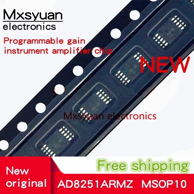 2pcs~20pcs AD8251ARMZ AD8251ARM AD8251 AD8251ARMZ-R7 HOT MSOP-10 New original In stock