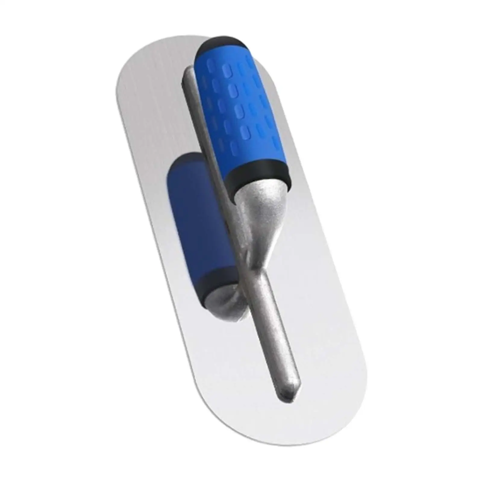 Stainless Steel Trowel for Concrete Leveling Ergonomic Handle Flat Blade Hand Tool for Professional Use