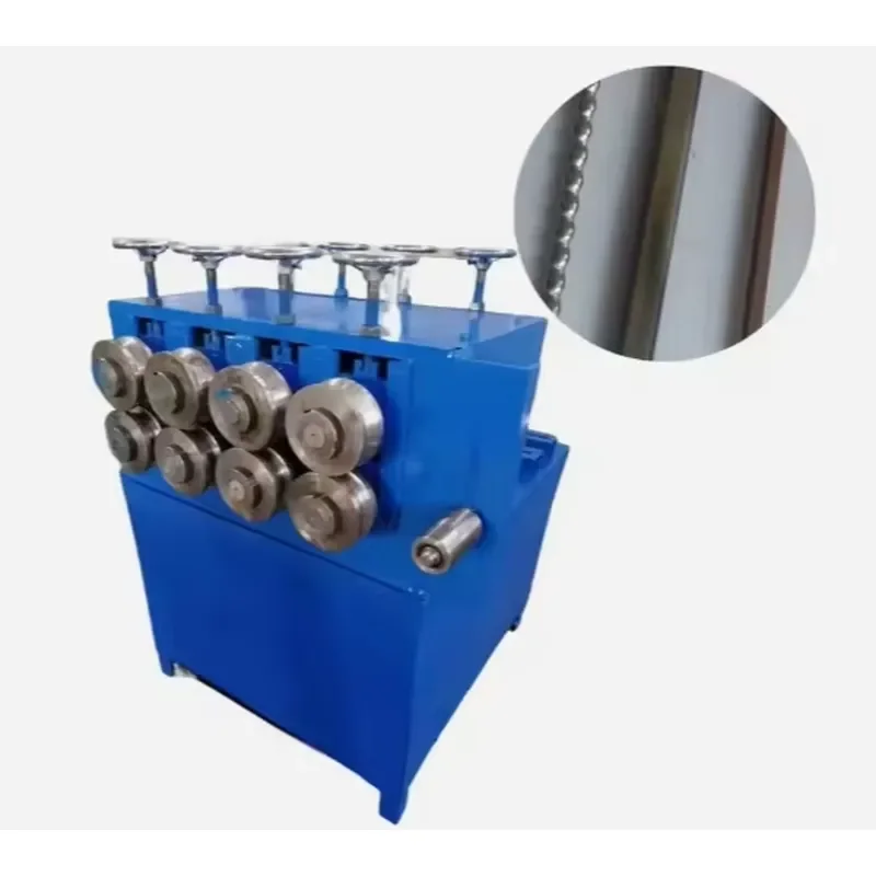 Metal Pipe square Equipment to Change Round square Round Pipe Shrink square Machine