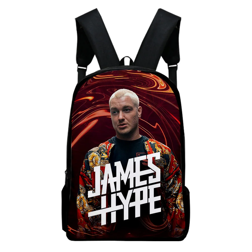 James Hype music fans schoolbag camp Backpack Travel  Backpack gym Backpack sport Backpack lunch bags beach bags