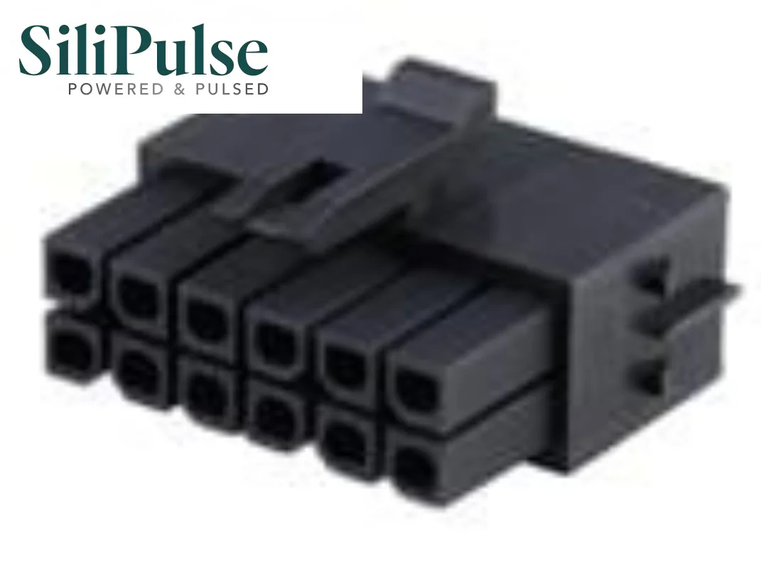 (5-20pcs) 2064611200 MOLEX Latch Holder, Receptacle 2 12-pin Female Socket, Crimp, Black, Wire-entry, Free-hanging, DIP