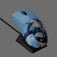 New Darmoshark X5 High Performance Dual 8k Non-Porous Lightweight With Charging Base Paw3395 Gaming Office Wireless Mouse Gamer