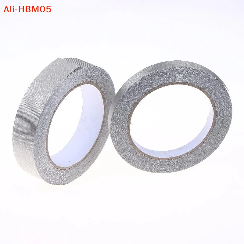 (HB05)20M Tape Double Conductive Fabric Tape 5mm~50mm Width Single-Sided Laptop Cellphone LCD EMI Shielding Adhesive Tape