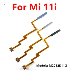 For Xiaomi Mi 11i M2012K11G Home Button FingerPrint Touch ID Sensor Flex Cable