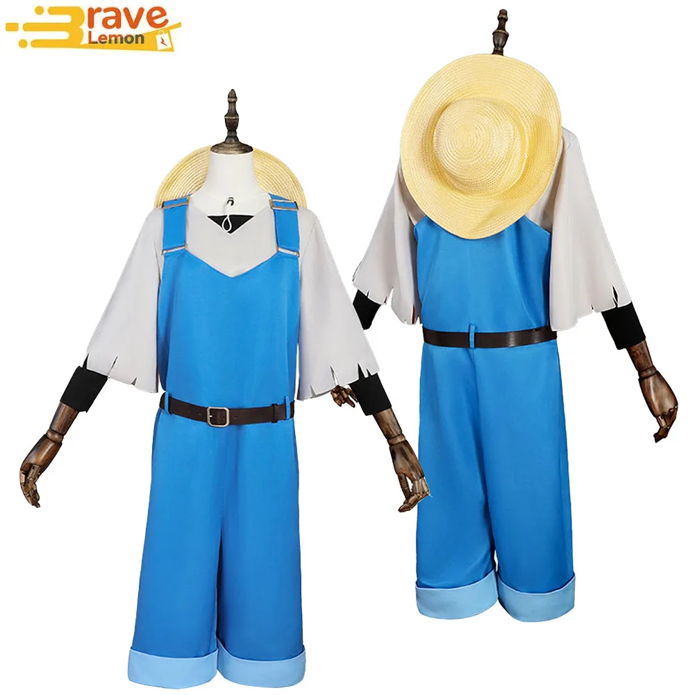 

Miyazawa Kenji Cosplay Costume Adult Shirts Hat Belt Jumpsuit Outfits Anime Roleplay Halloween Carnival Party Disguise Suits
