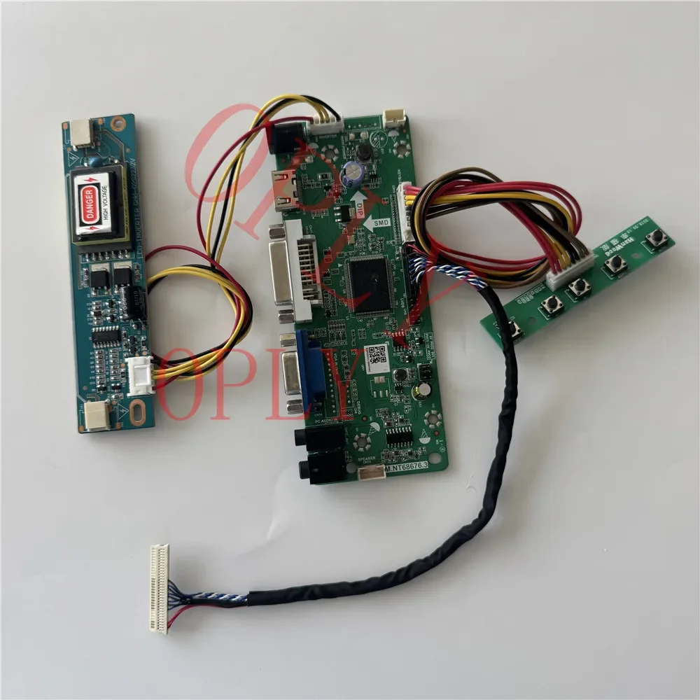 for LM185WH1 LM185WH1-TLE1M.NT68676 controller board kit HDMI-compatiblr VGA DVI 18.5