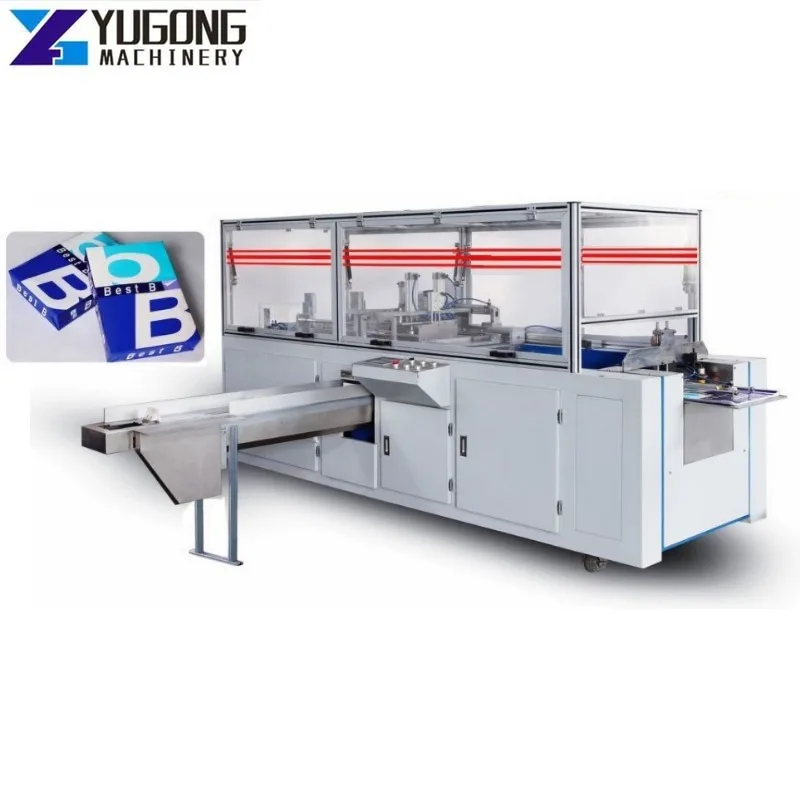 YUGONG Full Automatic A4 Copy Paper Production Line China Manufacturing Paper Mill Plant Office Copy A4 Paper Making Machine