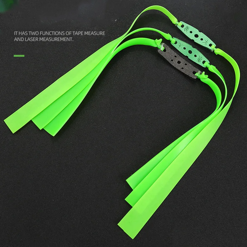 10pcs Powerful  Slingshot Flat Bands Replacement Rubber Bands 0.45-1.5mm Thickness Hunting Catapult Elastic Bungee 17-25cm