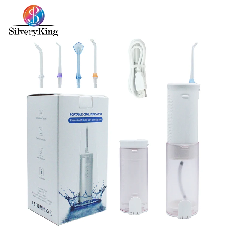 Portable Oral Irrigator 3+ DIY Modes Water Flosser USB Rechargeable Water Thread for Teeth Cleaning Whitening Dental Care Tool