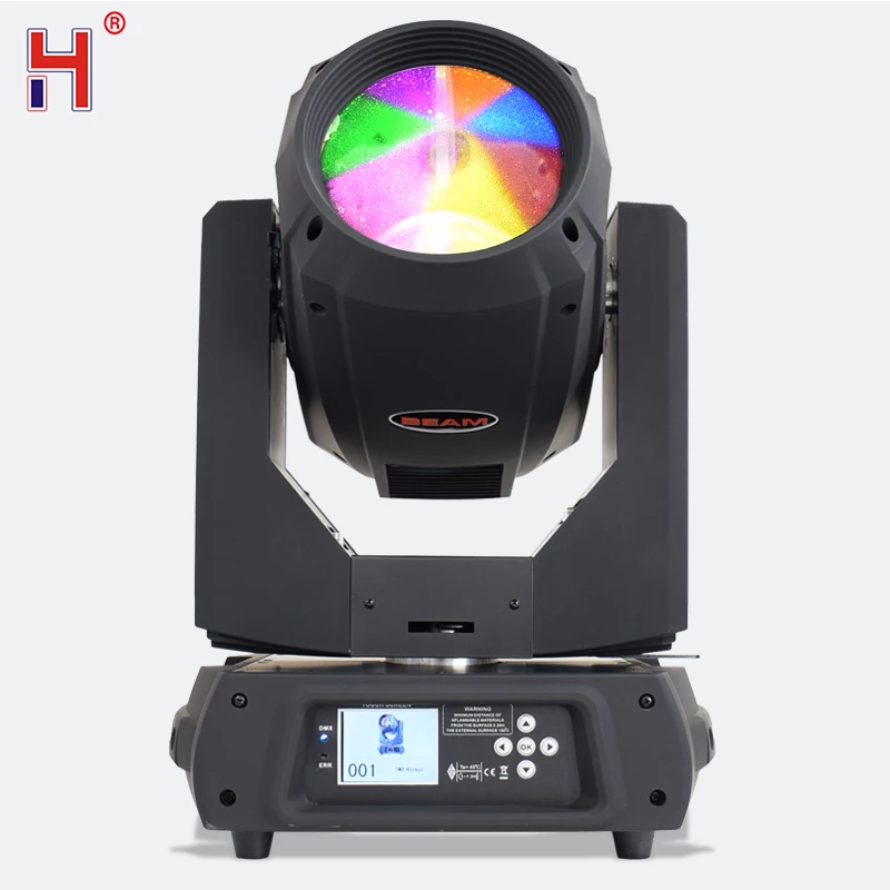 HongYi Bulb 350W 17R Sharpy lyre Moving Head Lighting  Gobo DMX Stage Light Frost 8+16+24 prisms Rainbow For DJ Party Nightclub