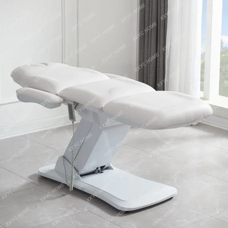 JJElectric Beauty Multifunctional Lifting Adjustable Bed Eyelash Tattoo Embroidery Massage Bodycare Physiotherapy Bed