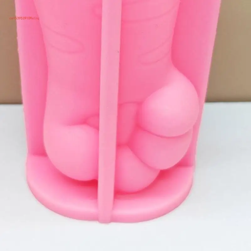 Flowerpot Silicone Mold Concrete Mould Paw Shaped Flowerpot Molds