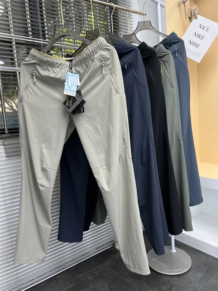 

Pampa & мужские летние легкие повседневные брюки Qui Dry, дышащие, водонепроницаемые, с 3D пошивкой, на открытом воздухе Faion Ci Sle