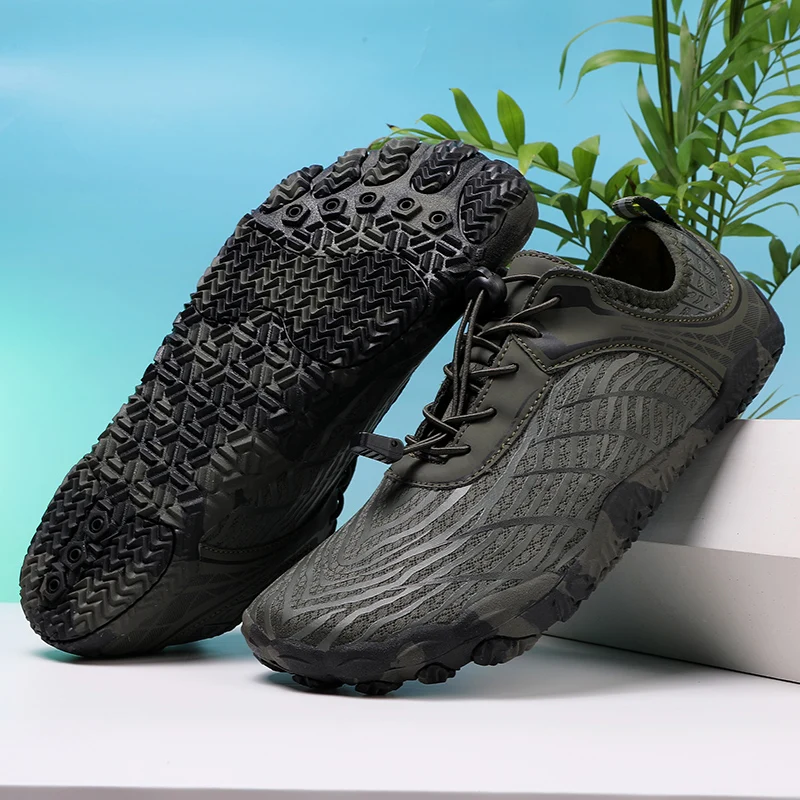 Men Women Barefoot Outdoor Sports Aqua Shoes Quick-dry Beach Swimming Fitness Wading Hiking Cycling Water Sneakers Shoes