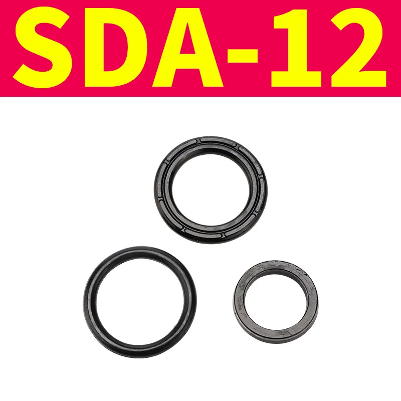 ACQ SDA  Pneumatic Cylinder Repair Seal Kit for SMC Series Bore O-Ring Gasket Maintenance Pack 12 16 20 25 32 40 50 63 80 100mm,