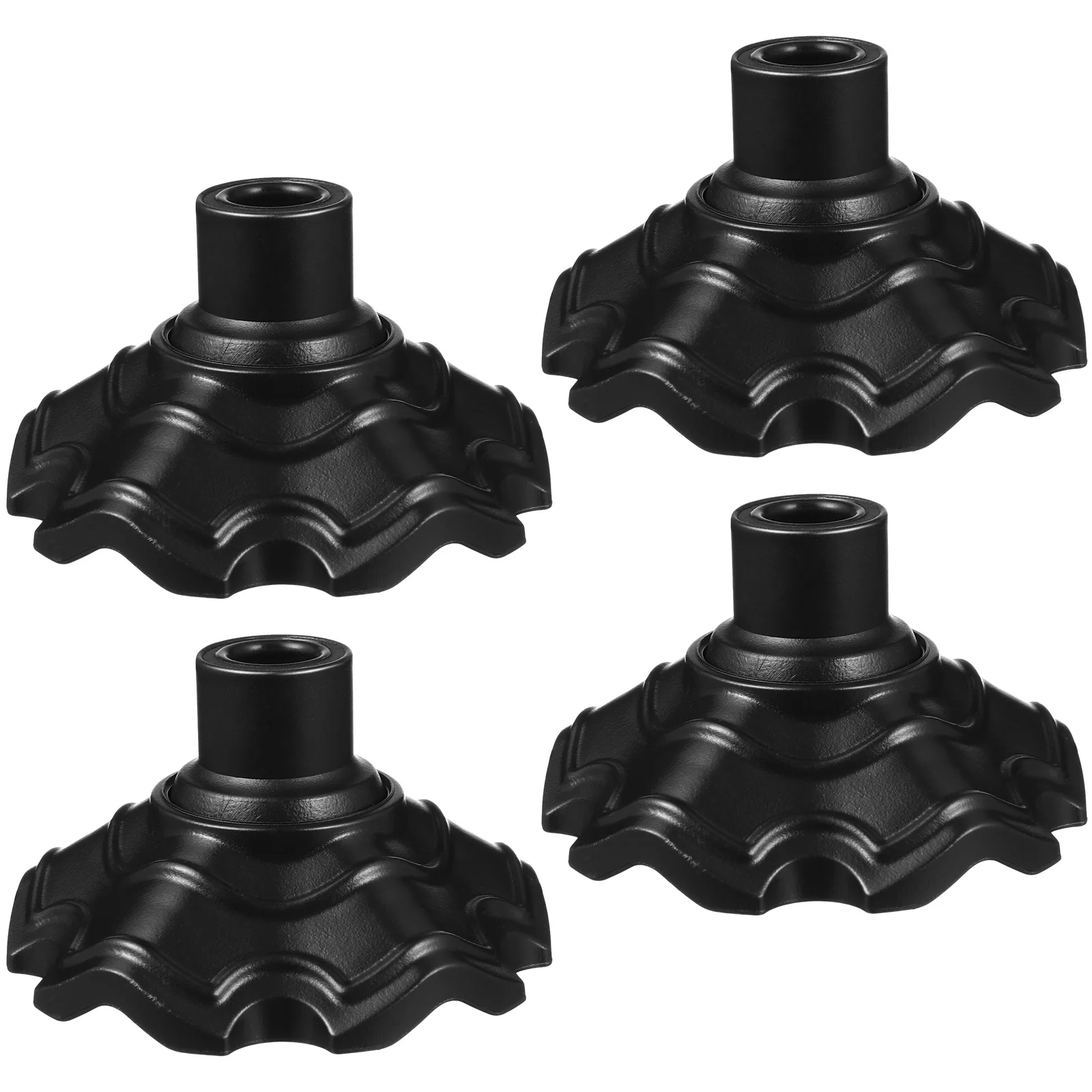 4 pezzi Protezioni per il pavimento delle gambe della sedia Coperture antiscivolo ispessite per tavolo da sgabello da campeggio Uso esterno Pinne a rana Design Anti-fauve