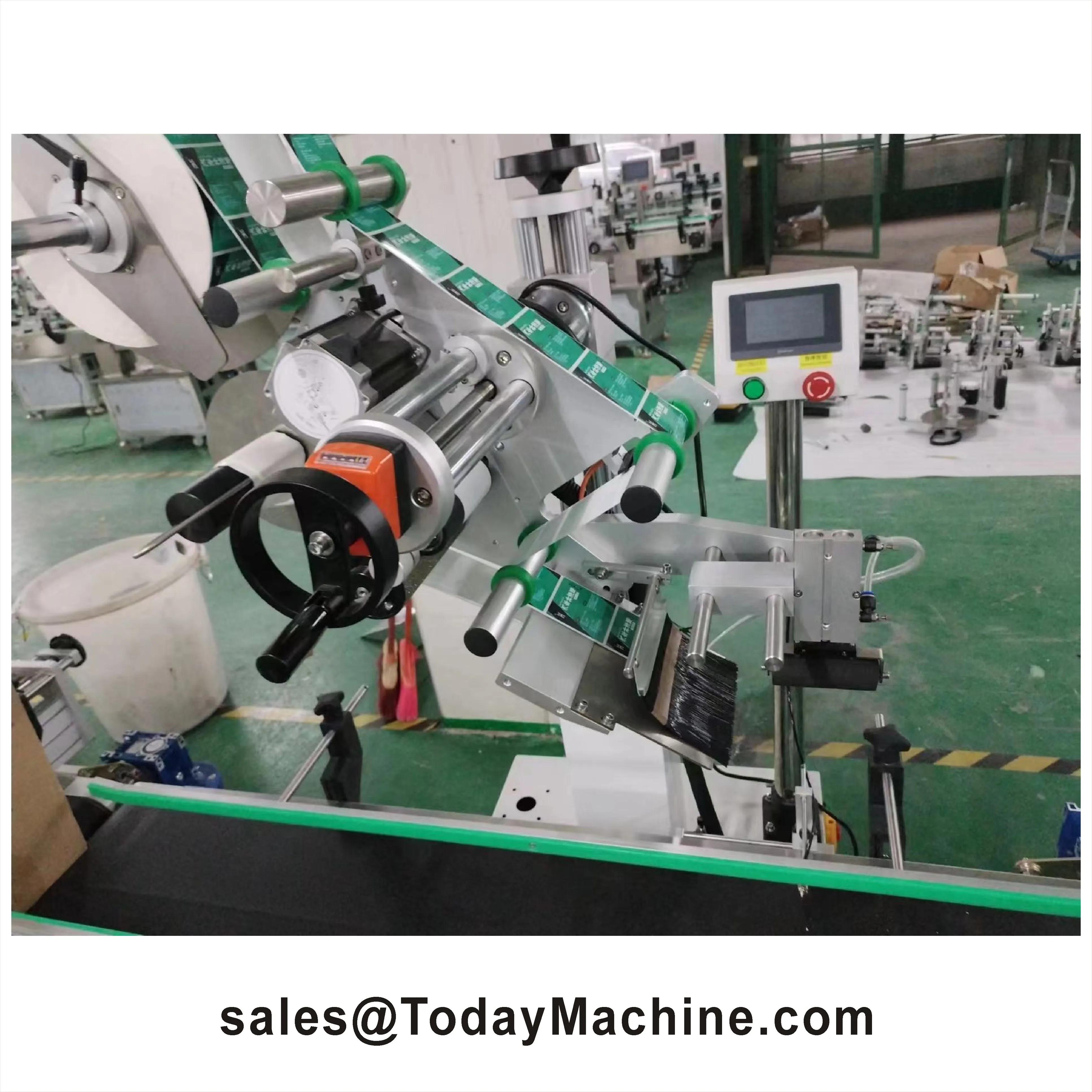 Best Selling Auto Round Bottle Pasting Labeling Machine Labeller Applicator 60-200pcs/min for Cosmetics/Pharma/Food/FMCG Bottles
