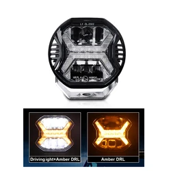 지프 오프로드 트럭용 LED 작업등 바 주행등, 4x4 SUV ATV 자동차 스포트라이트 보조등, 12 V, 24V 헤드라이트, 최신 4 인치