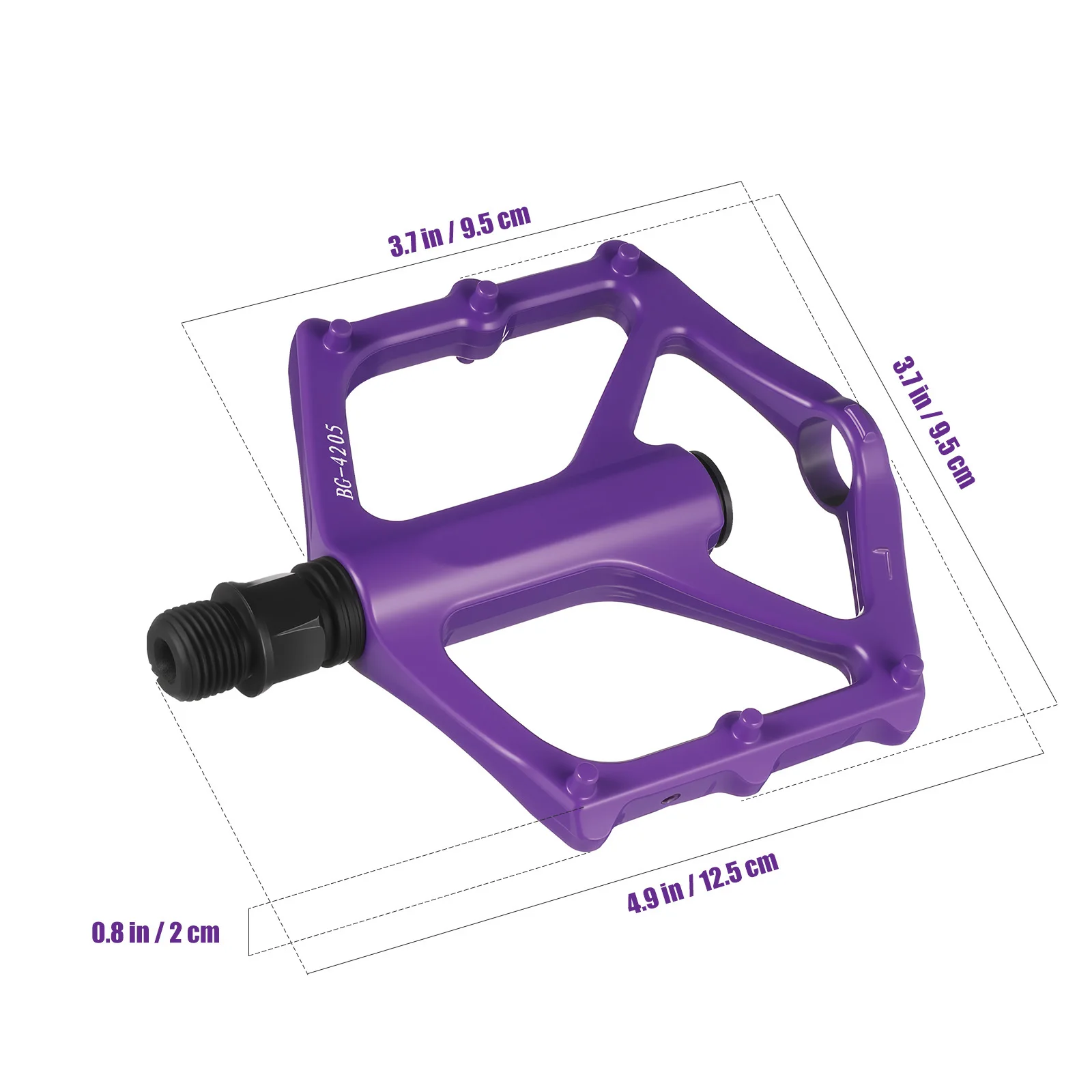 

5 шт. 5 пар велосипедных педалей из алюминиевого сплава, замена алюминиевого сплава для аксессуаров