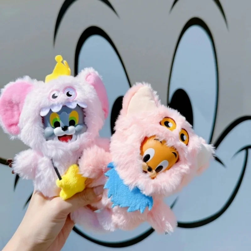

Original Tom And Jerry Monster Doll Soft Vinyl Blind Box Cute Bag Pendant Keychain Figure Decorate Toys Birthday Christmas Gift