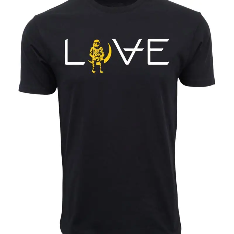 MENS ANGELS AND AIRWAVES LOVE LOGO T SHIRT