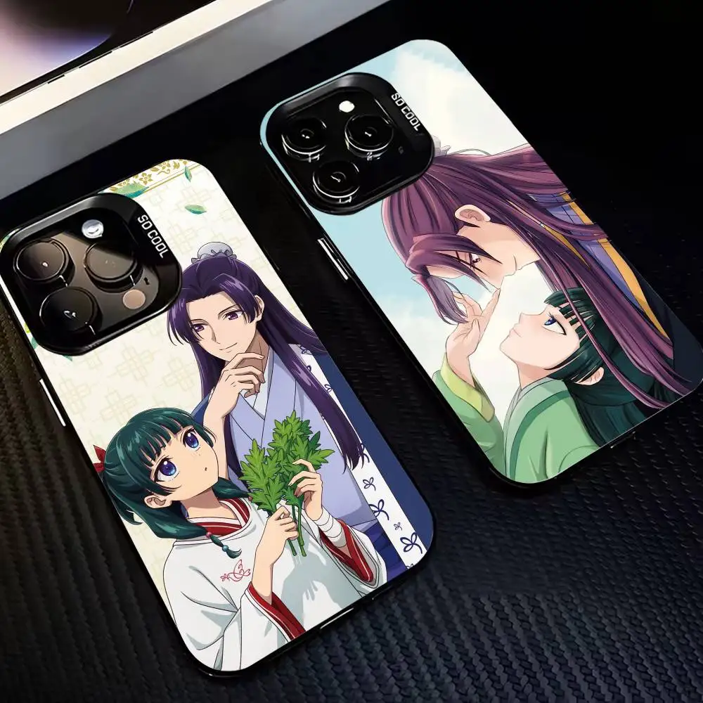 

A-Apothecary D-Diaries Jinshi-adj Phone Case For iPhone 17,16,15,14,13,12,11 Plus,Pro Max,XS,Colorful Silver Black Cover