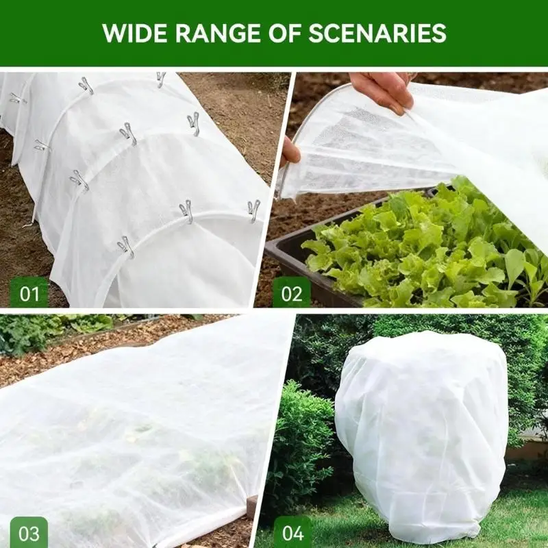 QX2E Garden Cold Weather Plant Protector With Easy Installation For Busy Gardeners