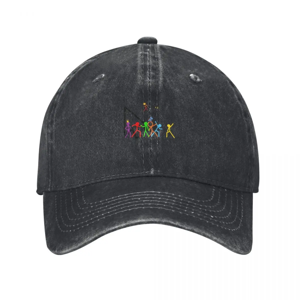 

alan becker Premium Scoop Baseball Cap Military Cap Man Beach Sun Hat For Children Boy Child Women's