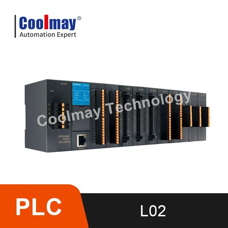 Coolmay L02 series host module programmable controller plc monitor rs485 ethernet port modbus protocol