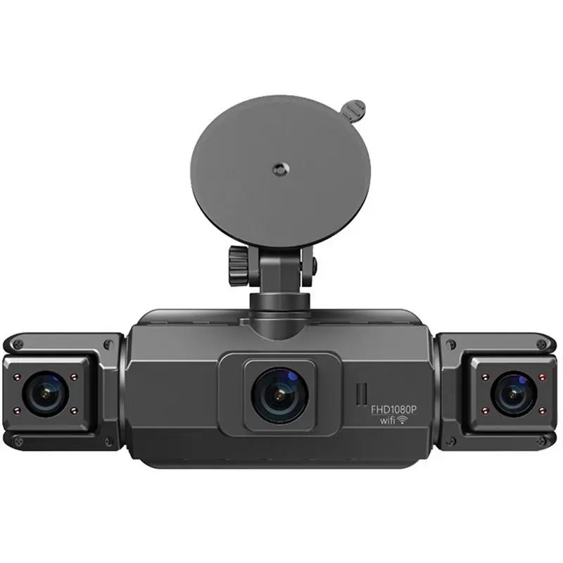 A93PHOT! Dash Cam 4-Channel View Wifi Inside Car Camera With Night Vision, Loop Recording Parking Monitor(1080P+ 480P+ 480P+ 480