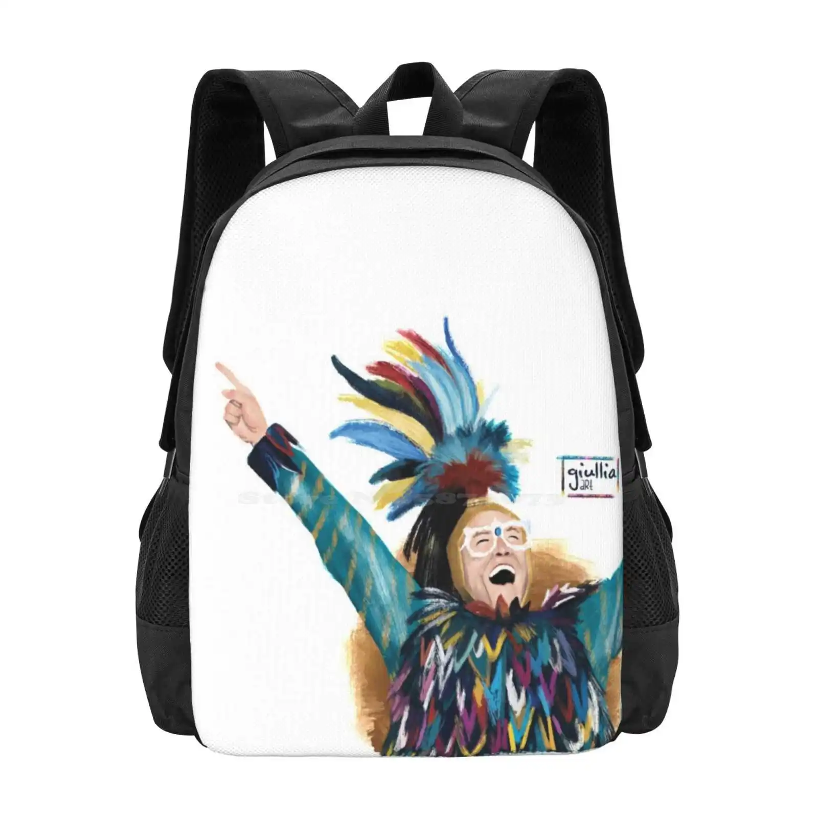 

Школьная сумка Taron Egerton, рюкзак большой емкости для ноутбука Taron Egerton Fanart