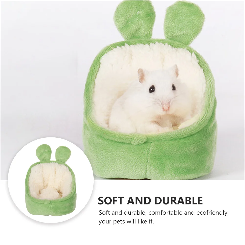 

Pet Warm For Small Animals, Hamster Nest Winter Sleeping , Soft Durable Shelter, Pet Hamster Nest Warm Bed Winter Bed