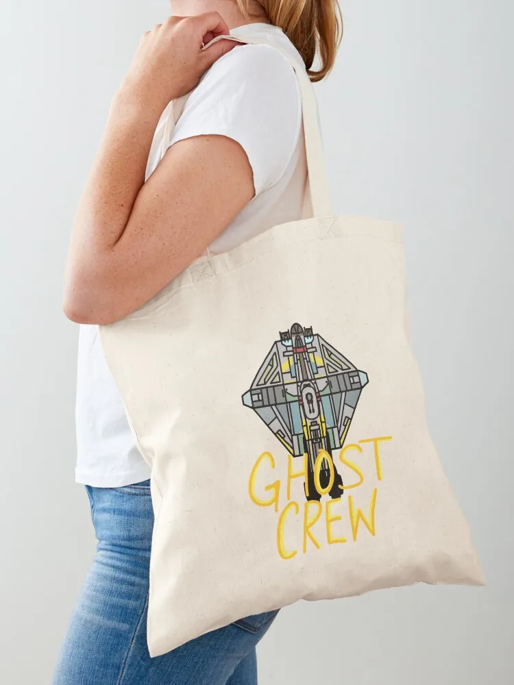 

ghost crew Tote Bag tote bags cloth bags Woman shopper bag shopping cart bags Fabric bag
