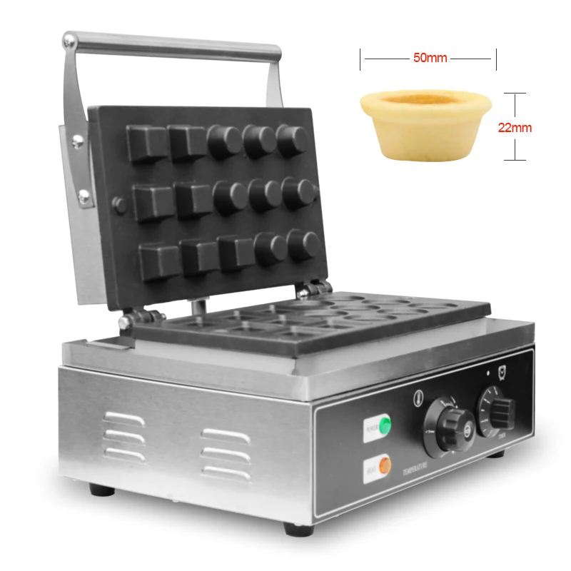 

Commercial Non-stick Egg Tart Machine Tarlet Maker Iron Baker Electric Egg Tart Maker Pineapple Tart Making Machine