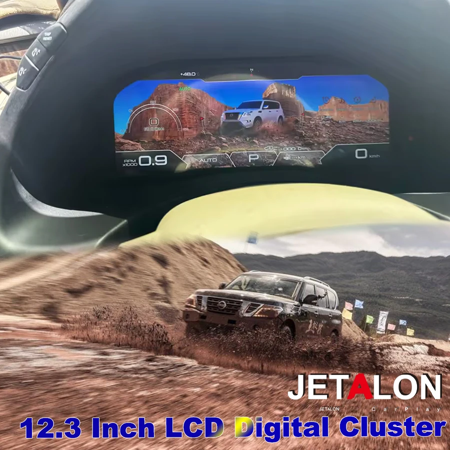 

Car Dashboard Instrument Digital Speedometer For Nissan Armada Patrol Y62 Virtual Instrument Panel Speedometer Virtual Cockpit