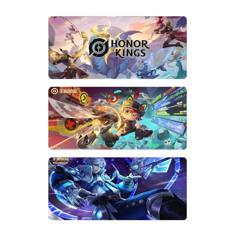 Popular Mobile Game H-Honor of Kings Mouse Pad Mousepad Large Gaming LockEdge Thickened PC Table Desk Mat