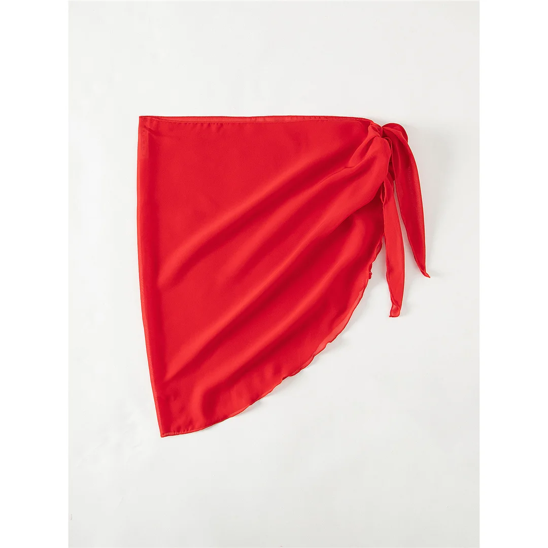 XS - L Sexy Sommer 3D Blumen Chiffon Sarong Pareo Strandkleid Strandmode Strandbekleidung Strandüberwurf Cover-ups Damen V5960 – Detail 13