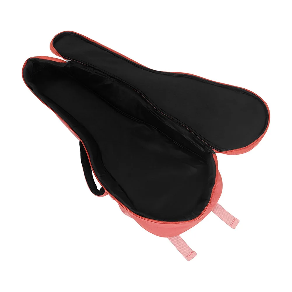 حقيبة القيثارة من قماش أكسفورد للحماية من جميع أنحاء مع حقيبة ظهر شفافة للجيب الصغير مقاس 23 بوصة