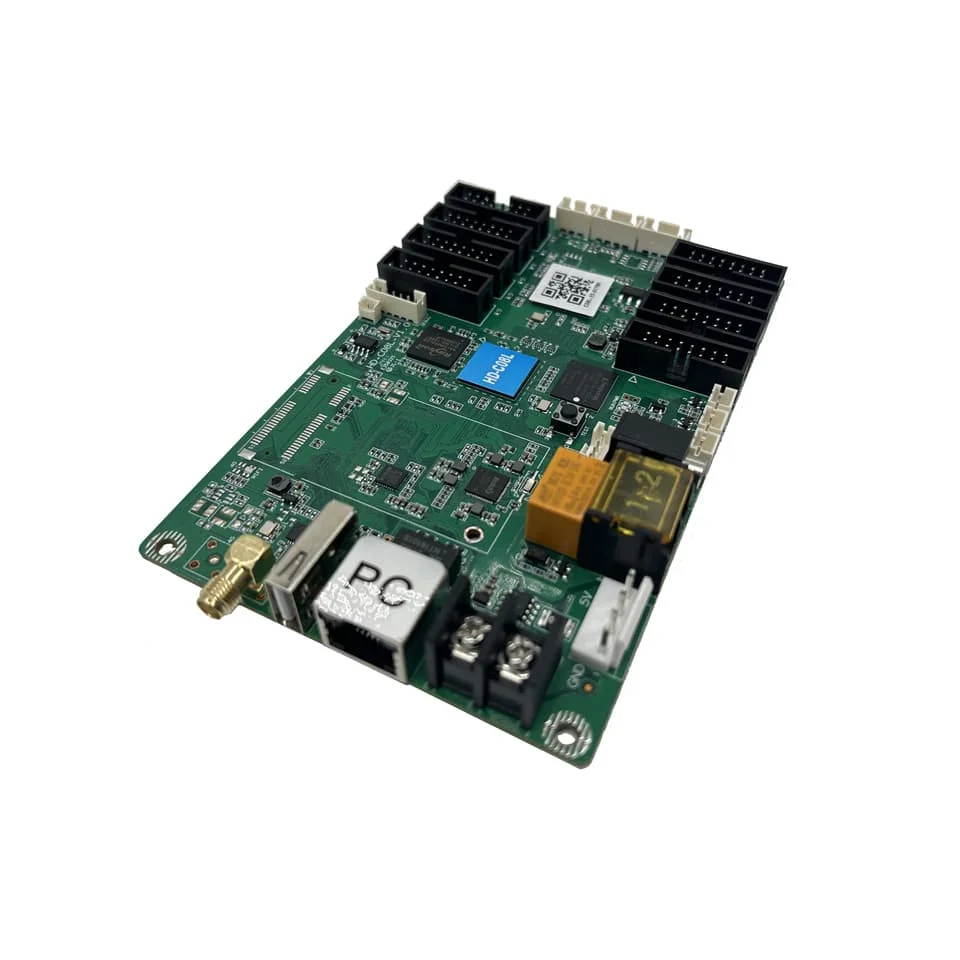 Free Shipping HuiDu-C08  Controller Usb/rj45/Wifi HUB 75 Full Color module RGB Control system 5V