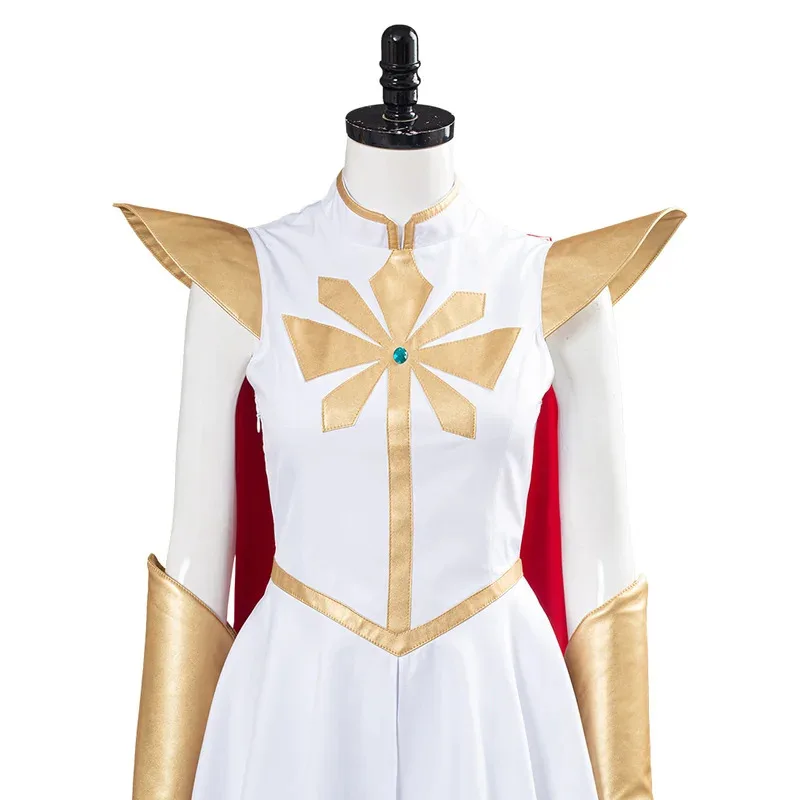 Sky02 Anime She-Ra Princess of Power She Ra Cosplay Dress Costume Women Dress Cloak Fantasia Outfits Halloween Carnival Dis88Li