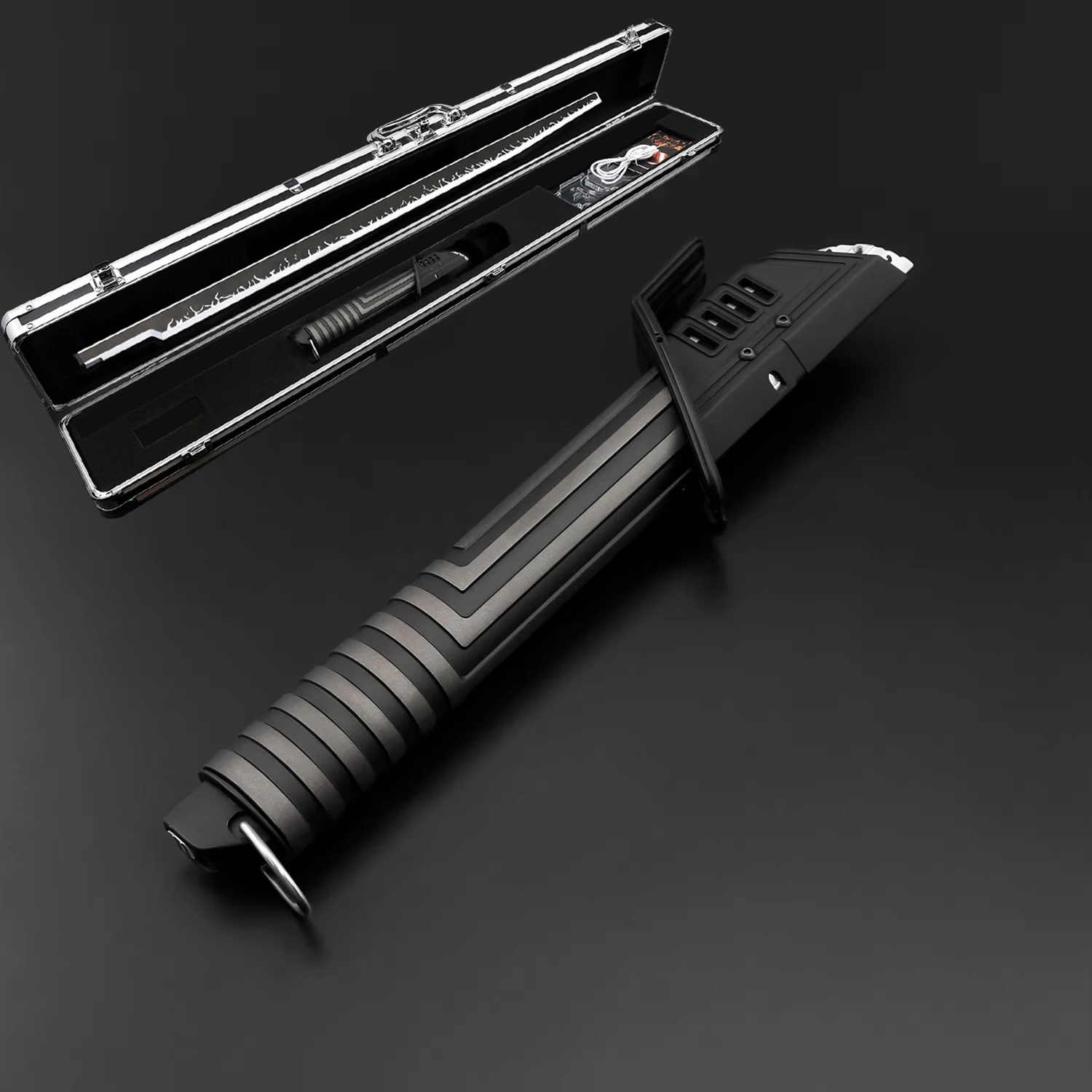 TXQSABER スーツケース付き ダークセーバー Neo Pixel Prof TXQSABER