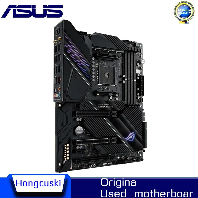 ASUS ROG CROSSHAIR VIII DARK HERO X570 اللوحة الأم المقبس AM4 DDR4 اللوحة الرئيسية