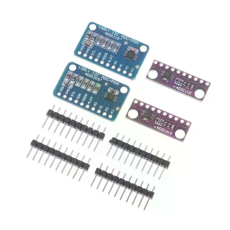 

ADS1115 ADS1015 12/16 Bit I2C Module Precision 4-Channel Development Board With Pro Gain Amplifier For Arduino