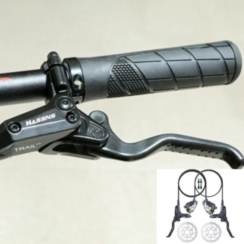 

Four-piston Radiator Oil Brake Mountain Bike Hydraulic Disc Brakes Dual Braking Bicycle Brake Aluminum Alloy Bicycle Parts