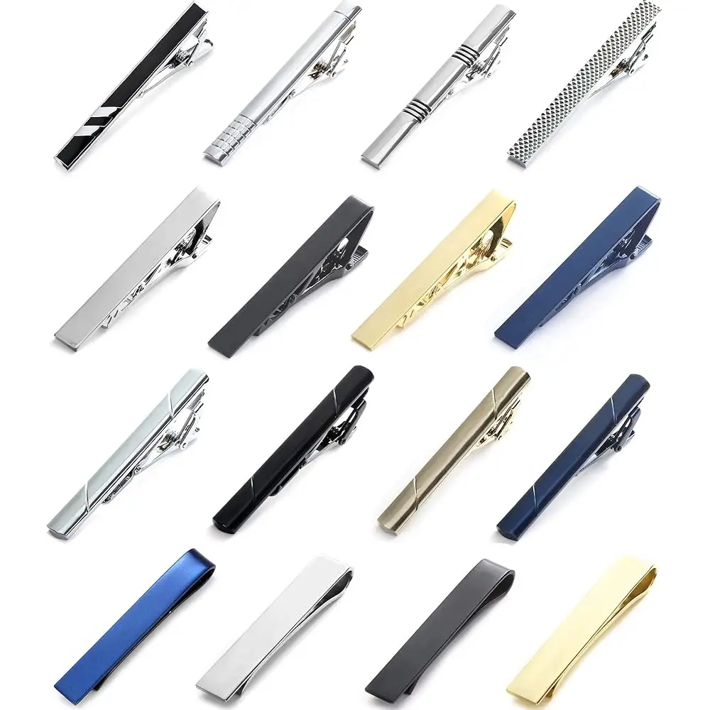 16 Pcs Tie Bar Clip…