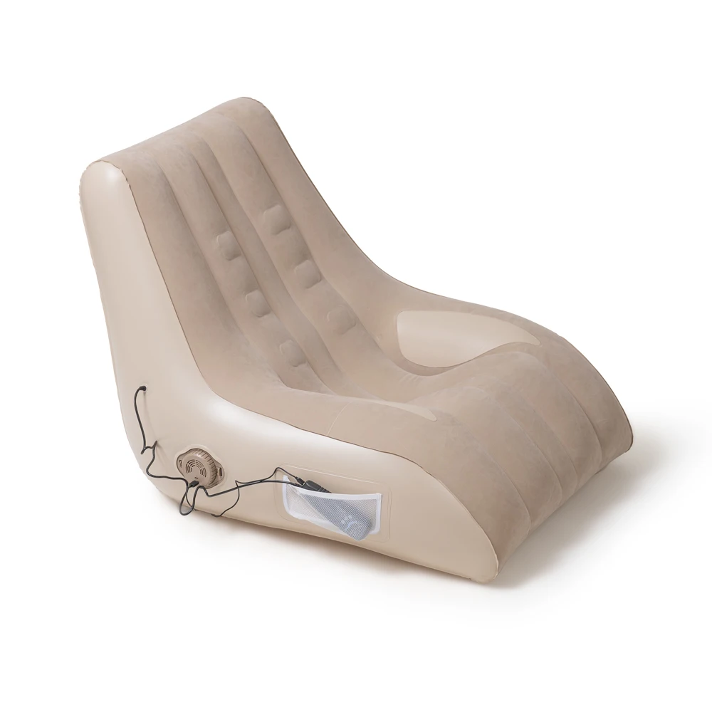 Single Cushion Recliner Automatic Inflatable Air Sofa Multi-functional Intelligent For Outdoor Lazy Lunch Massage Chair